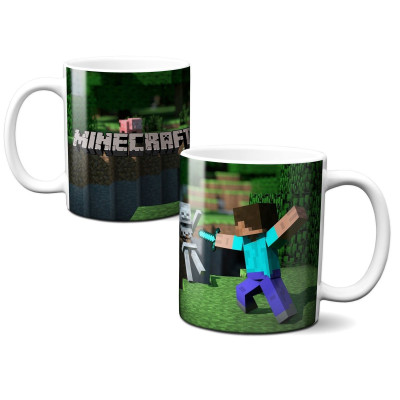 MINECRAFT | Šalica MINECRAFT, Borba, 320ml