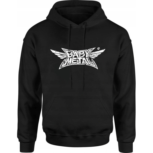 BABY METAL | Hoodie BABY METAL, crna, "Logo"