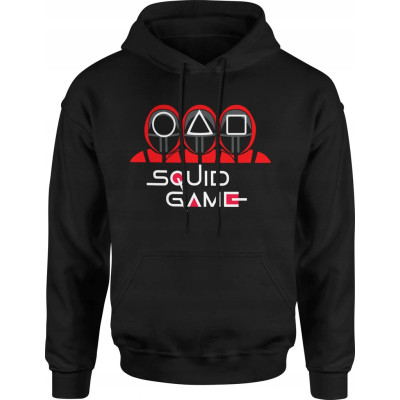 Igra lignje | Squid Game Hoodie, crna, "Guards"