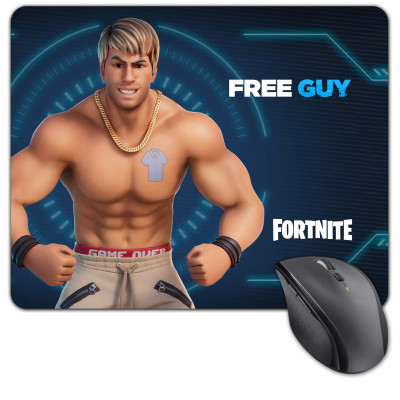 Fortnite | FORTNITE podloga za miša, "Free Guy" tkanina