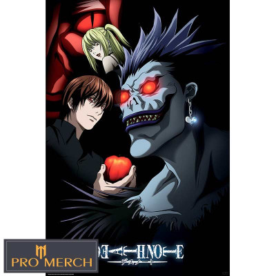 BILJEŠKA SMRTI | DEATH NOTE Poster "Ryuk & Svjetlo & Zdjela