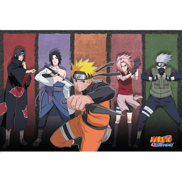 NARUTO | NARUTO SHIPPUDEN Poster "Naruto & saveznici