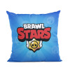 BRAWL STARS | Jastuk Brawl Stars "Logo", plavi, 40x40 cm