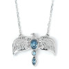 HARRY POTTER | Srebrna ogrlica Harry Potter "The Tiara of Rowena of Ravenclaw" sa SWAROVSKI kristalima - HPSN024