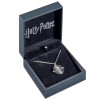 HARRY POTTER | Srebrna ogrlica Time Turner sa SWAROVSKI kristalima, HPSN021